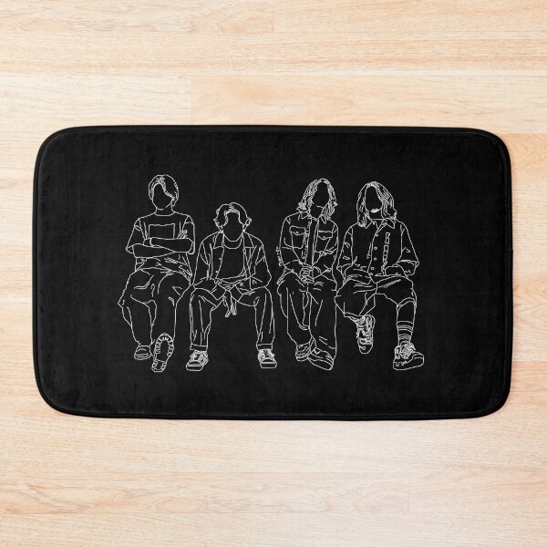 Item preview,  ONE OK ROCK Luxury Disease Minimalist White Line Art 2022 designed and sold by Toshi and Co..