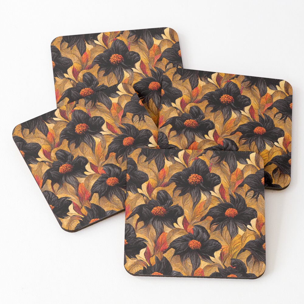 Item preview, Coasters (Set of 4) designed and sold by Ghosty-Patterns.
