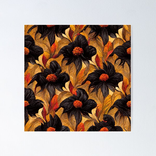 Item preview, Fall Floral Pattern designed and sold by Ghosty-Patterns.