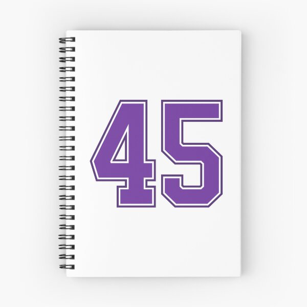 Item preview, Purple Number 45 lucky sports jersey forty five designed and sold by HeavyStyle.
