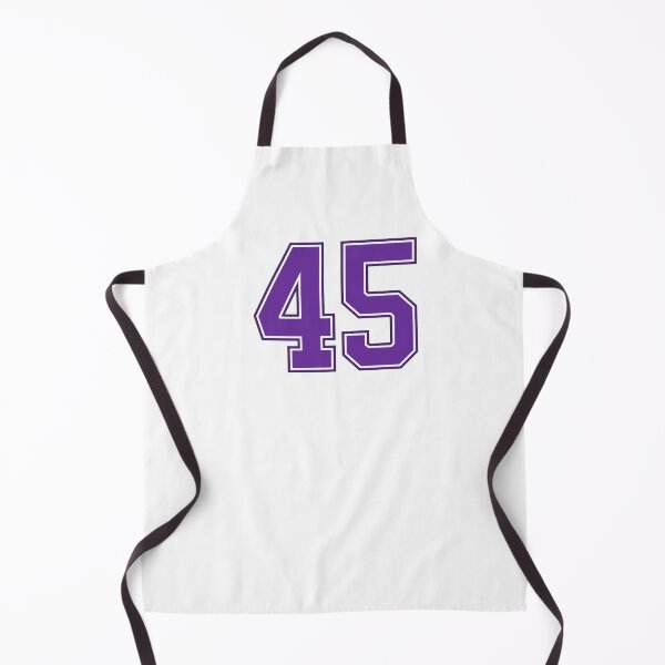 Item preview, Purple Number 45 lucky sports jersey forty five designed and sold by HeavyStyle.