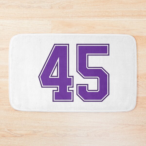 Item preview, Purple Number 45 lucky sports jersey forty five designed and sold by HeavyStyle.