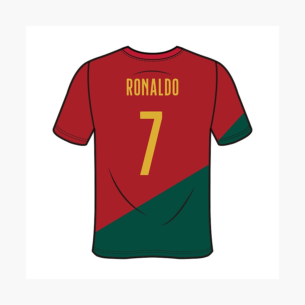 Wholesale 2022 Portugal Jersey Home Away No. 7 C-Ronaldo Football