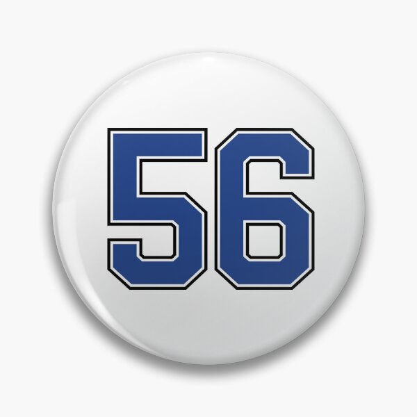 Item preview, Number 56 lucky sports jersey fifty six designed and sold by HeavyStyle.
