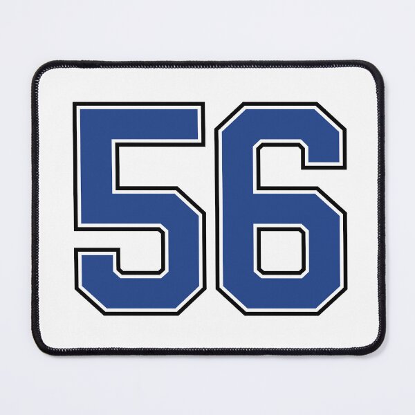 Item preview, Number 56 lucky sports jersey fifty six designed and sold by HeavyStyle.