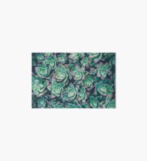 succulent garden Art Board