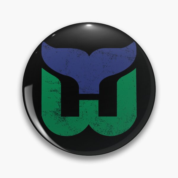 Item preview, Hartford Whalers Distressed Logo - Defunct Hockey Team - 1979-1997 Expansion Team for Connecticut designed and sold by Woolyoubmine.