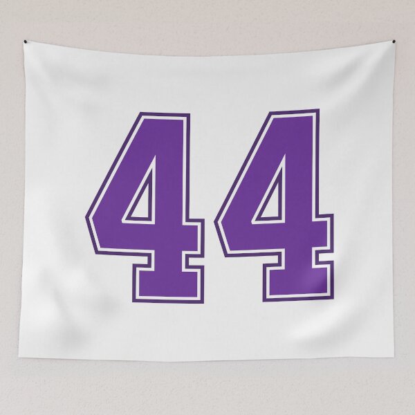 Item preview, Purple Number 44 lucky sports jersey forty four designed and sold by HeavyStyle.