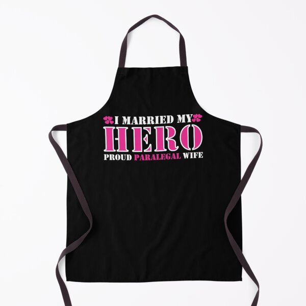 Item preview, I Married Hero Proud Paralegal Wife designed and sold by aryagiri.