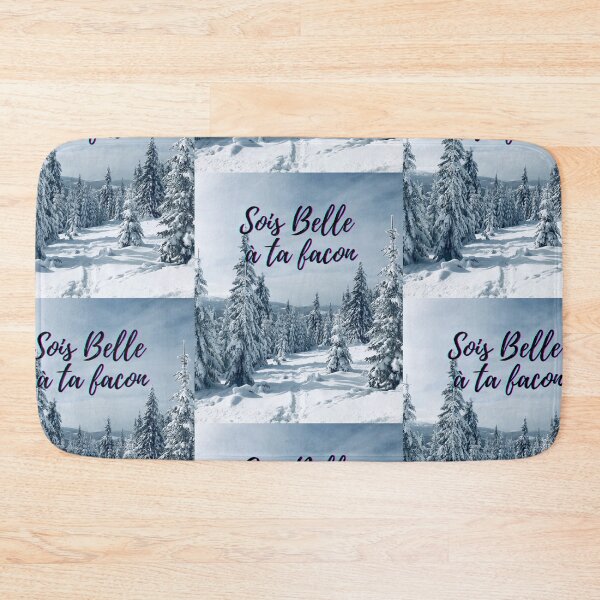 Item preview, Be beautiful in your own way - popular French quotes theme gifts  designed and sold by RebelliousRosee.
