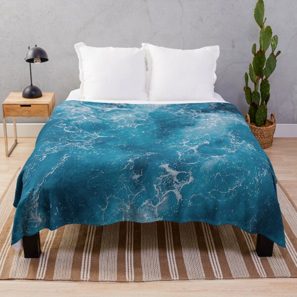 Item preview, blue sea waves designed and sold by mahmoudfarrag.