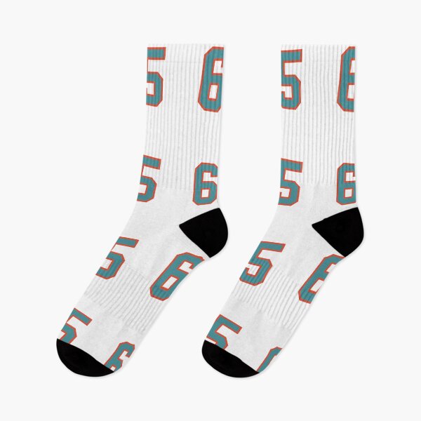 Item preview, 65 number, aqua orange lucky sports sixty five designed and sold by ArtIsParty.