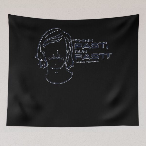 Item preview, Chad-Powers-Think-Fast,-Run-Fast-Essential-T-Shirt designed and sold by HaLeTu9.