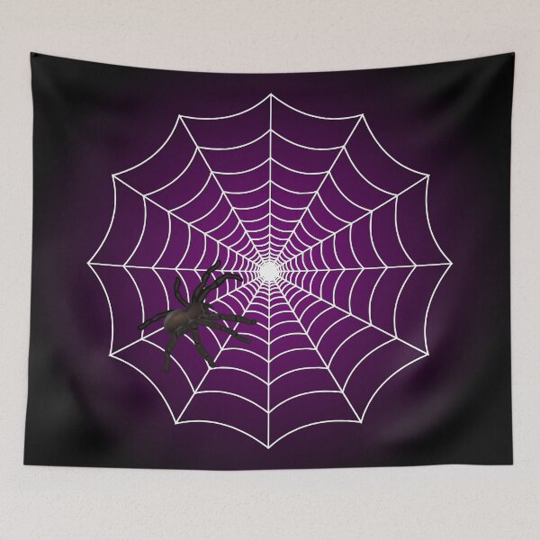 Item preview, Zombie Purple Spider Web designed and sold by Creepyhollow.