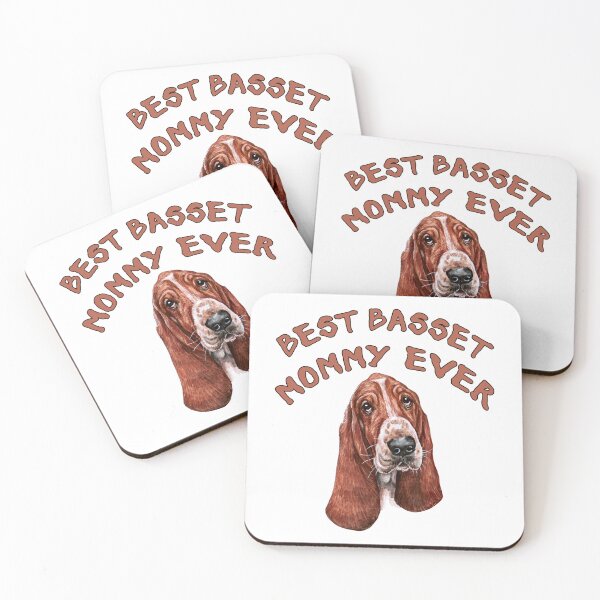 Item preview, Best Basset mommy ever designed and sold by Lolly's Lane Shoppe.