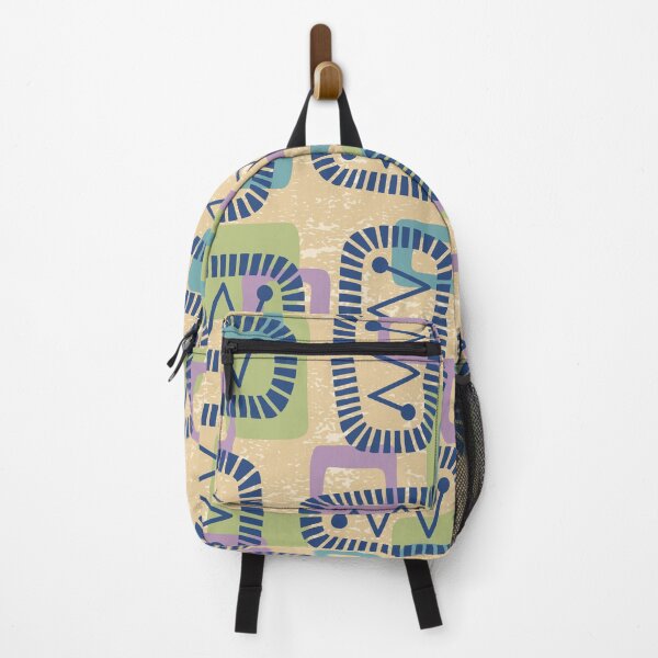 Item preview, Mid Century Modern Atomic Radar Abstract Pattern 840 designed and sold by tonymagnerart.