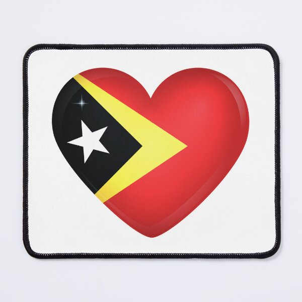 Item preview, My heart is in East Timor, Love East Timor. designed and sold by ArtIsParty.