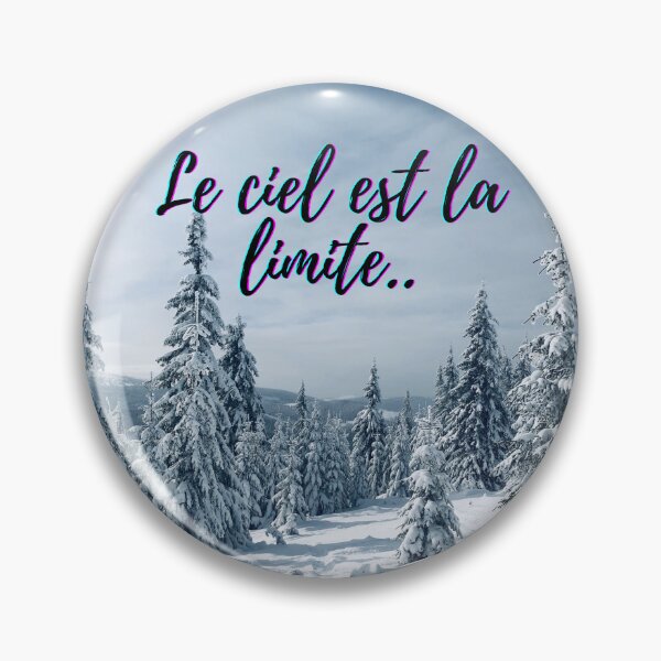 Item preview, Sky is not the limit - popular french quotes theme gifts  designed and sold by RebelliousRosee.