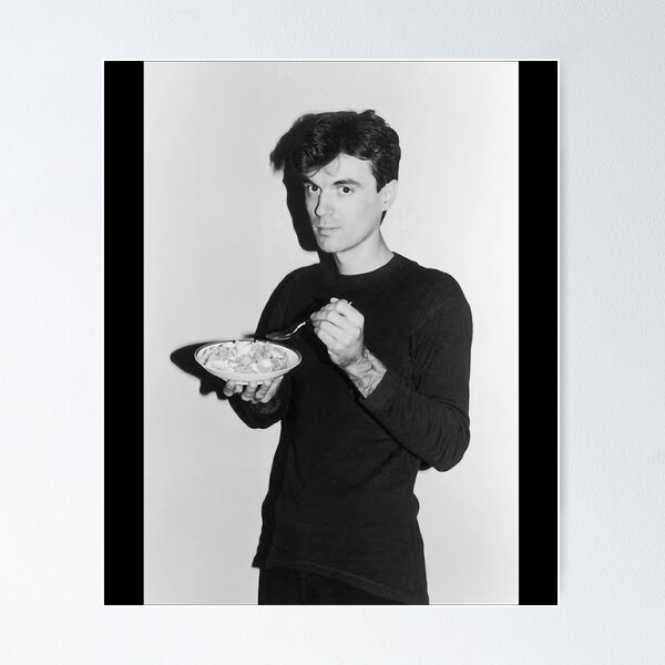 Item preview, David byrne eating cereal designed and sold by JASONBENEDICT.