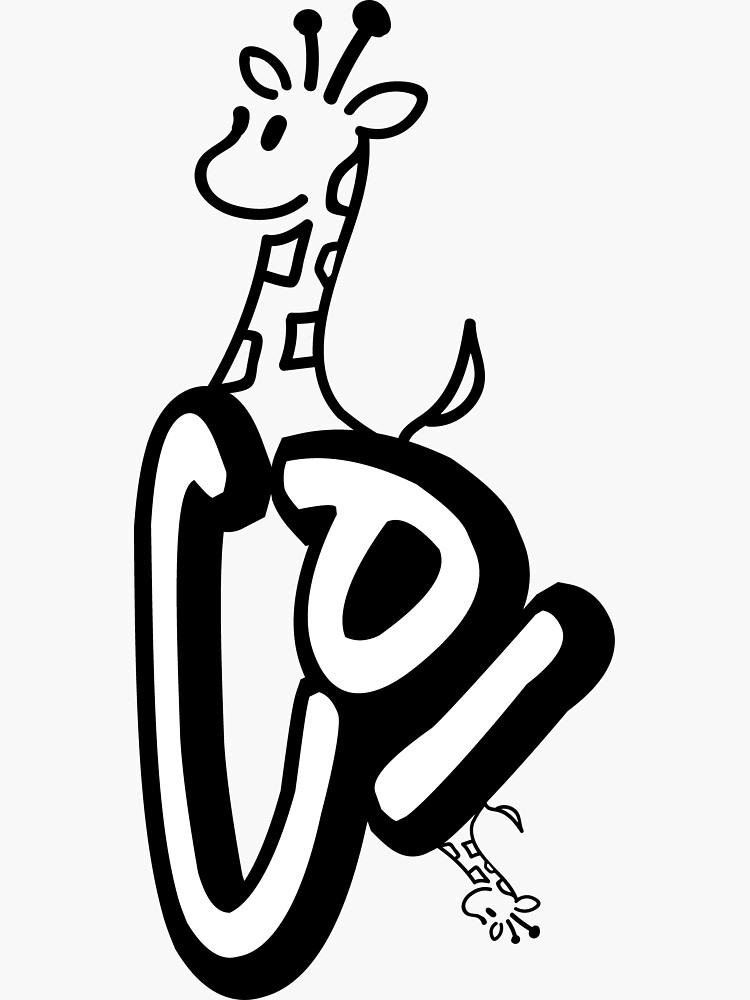 "Giraffe Company" Sticker for Sale by Redbubble