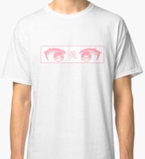 HEART EYES ( PINK PASTEL) - Sad Japanese Aesthetic Classic T-Shirt