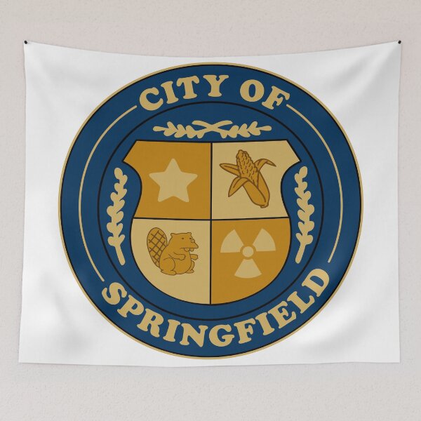 Item preview, City Of Springfield Emblem designed and sold by ThomasKadmon.