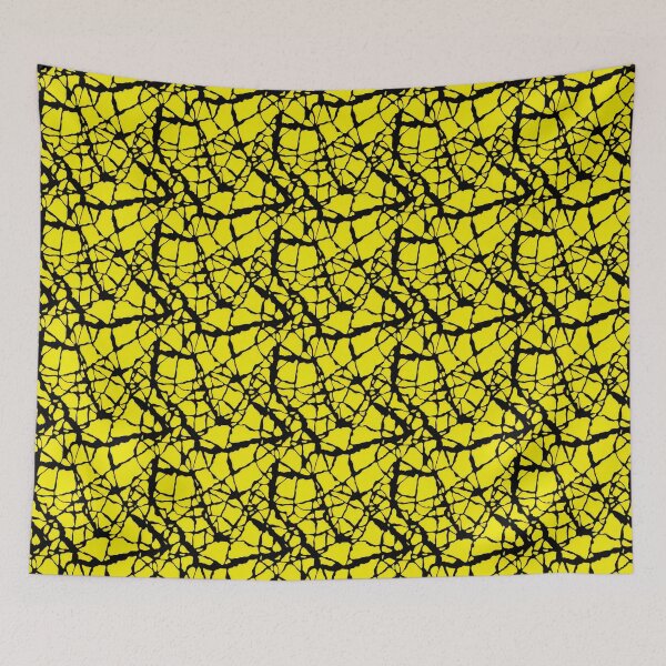 Item preview, Abstract yellow cracks pattern designed and sold by JeffLarose.