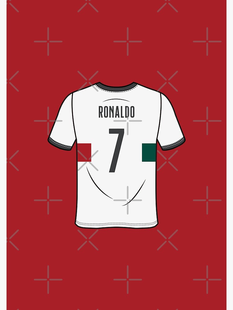 Ronaldo Jersey Away UEFA 2022' Spiral Notebook for Sale by cartmaxx2