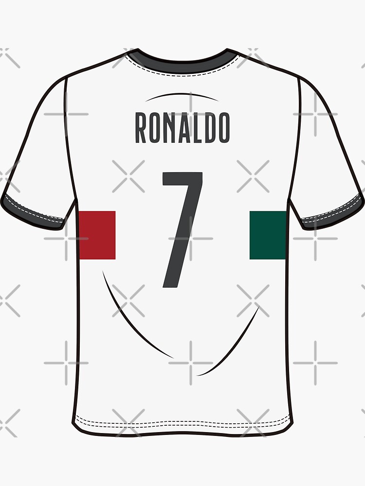 Ronaldo Jersey Away UEFA 2022' Sticker for Sale by cartmaxx2