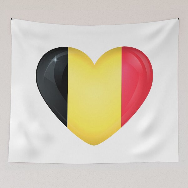 Item preview, My heart is in Belgium, Love Belgium. designed and sold by ArtIsParty.