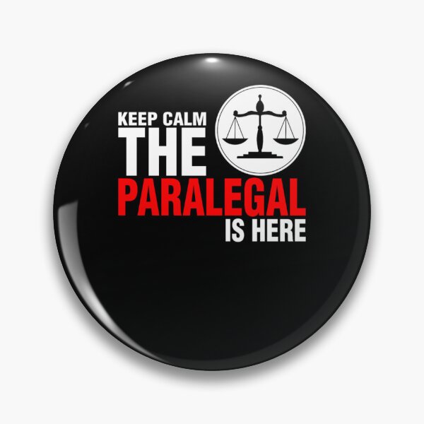 Item preview, Keep Calm The Paralegal Is Here  designed and sold by aryagiri.