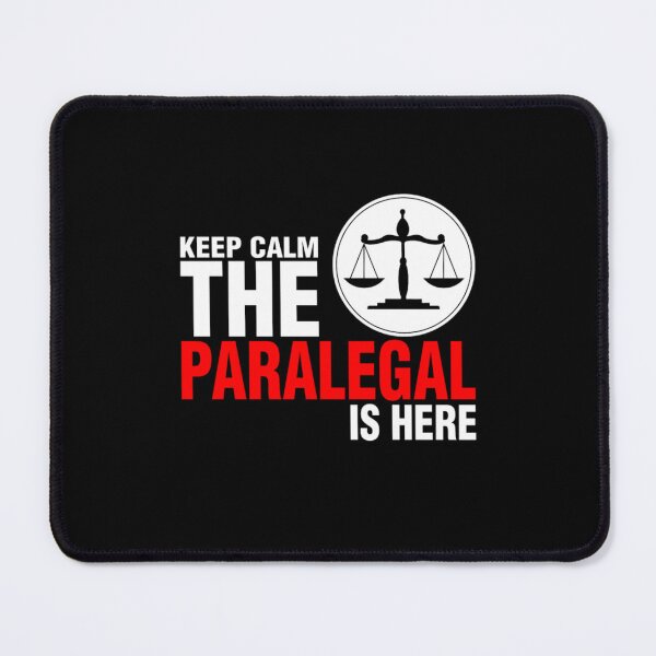Item preview, Keep Calm The Paralegal Is Here  designed and sold by aryagiri.
