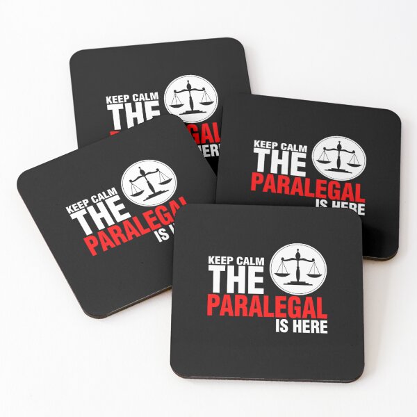 Item preview, Keep Calm The Paralegal Is Here  designed and sold by aryagiri.