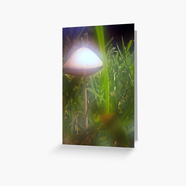 Psychedelic Mushroom Greeting Card
