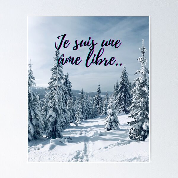 Item preview, I am a free soul - popular french quotes theme gifts  designed and sold by RebelliousRosee.