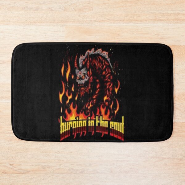 Item preview, Cool dragon in fire with text burning in the soul art designed and sold by BEAUTY ⭐⭐⭐⭐⭐.
