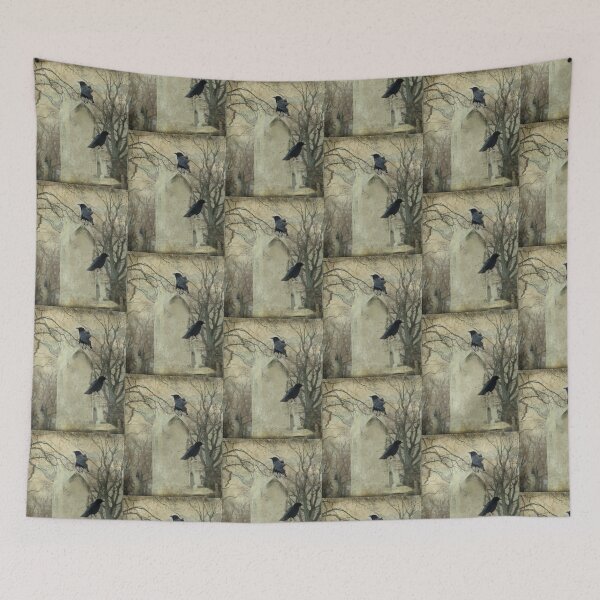 Item preview, Crows At The Graveyard designed and sold by gothicrow.