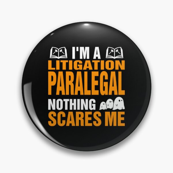 Item preview, Litigation Paralegal Nothing Scares Me Halloween  designed and sold by aryagiri.
