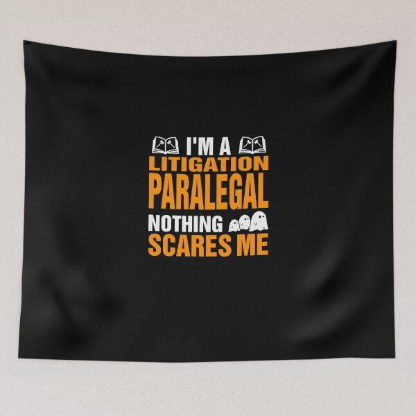 Item preview, Litigation Paralegal Nothing Scares Me Halloween  designed and sold by aryagiri.