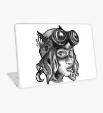 Goggle Girl. Laptop Skin