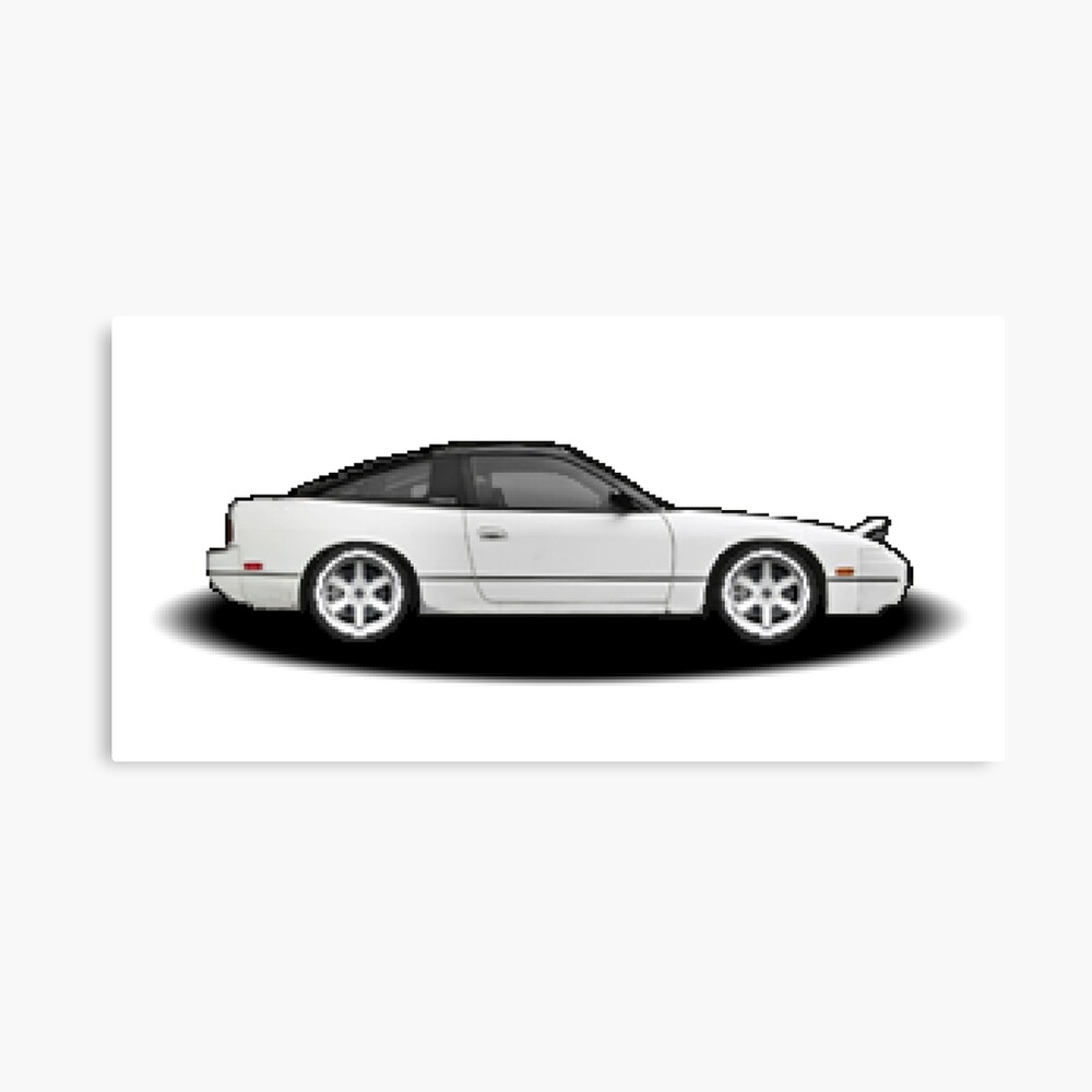 white nissan 240sx