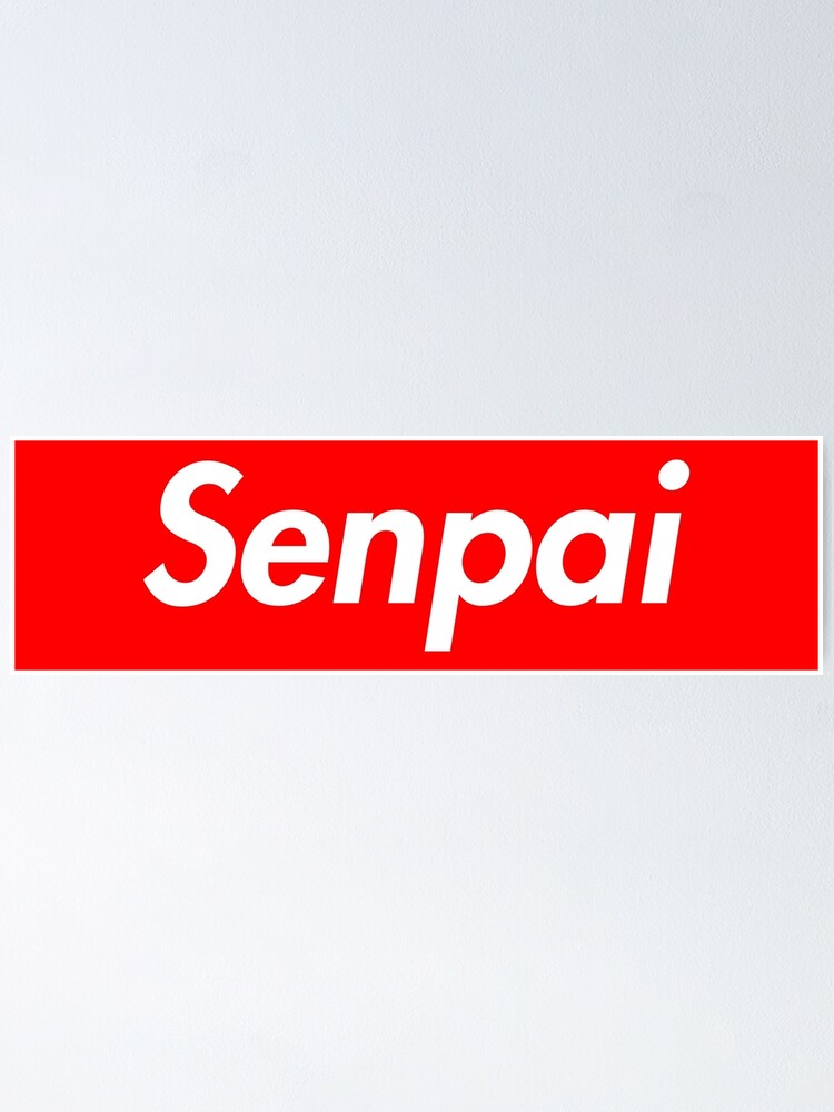 Senpai shop supreme logo