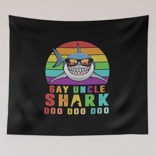 Item preview, Gay Uncle Shark Doo Doo Doo designed and sold by joelcleggk10.