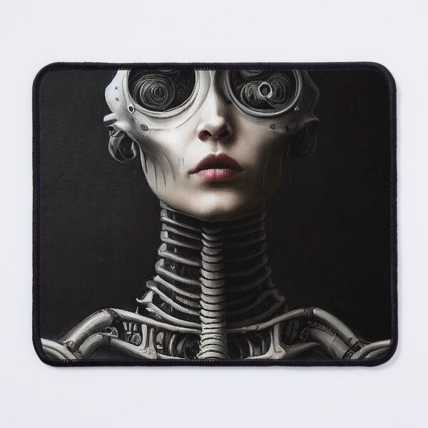 Item preview, Beautiful female fantasy robot in painting style designed and sold by mrlongfield.