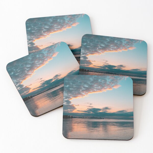 Item preview, Outrageously Teal and Orange Toronto Sunrise designed and sold by Georgia Mizuleva.