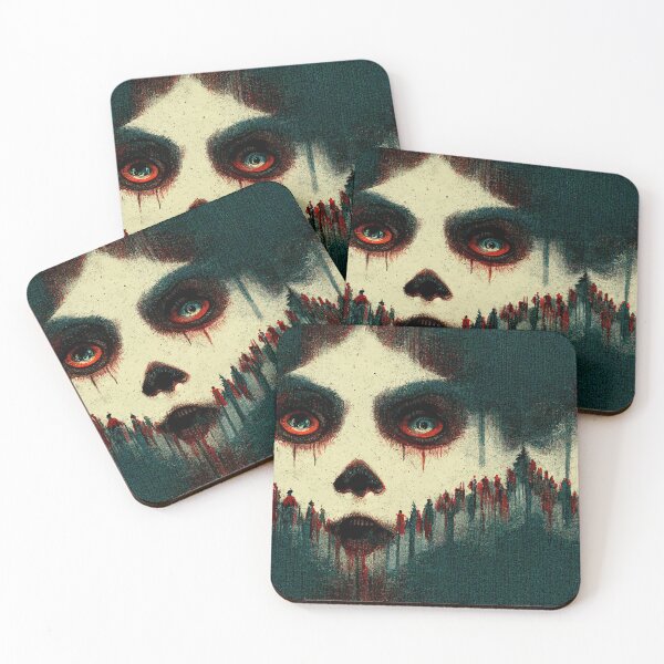 Item preview, Horror face designed and sold by Ghosty-Patterns.