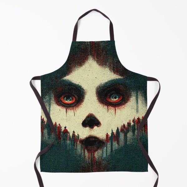 Item preview, Horror face designed and sold by Ghosty-Patterns.