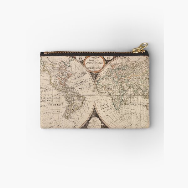 Item preview, Antique New Map of The World 1799 designed and sold by Glimmersmith.