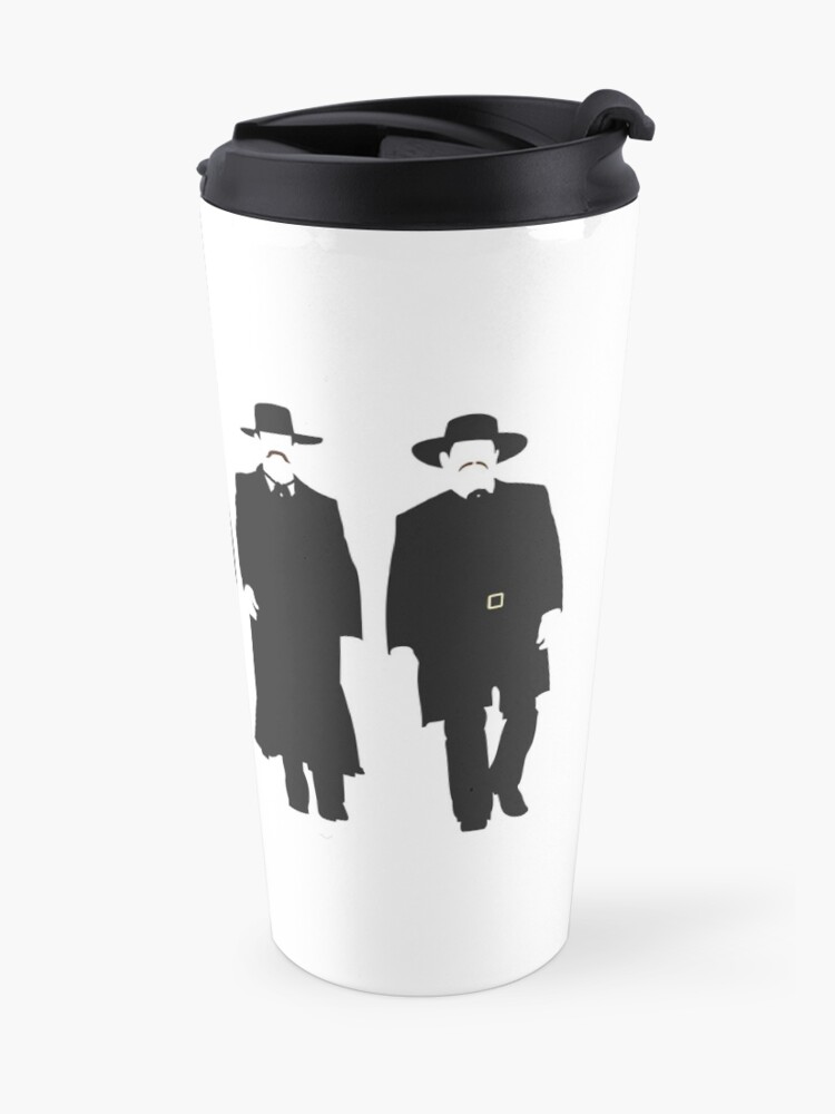 Alternate view of Tombstone: Justice is Coming Travel Mug
