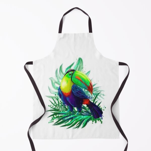 Item preview, Cool green tropical bird sitting painting designed and sold by BEAUTY ⭐⭐⭐⭐⭐.